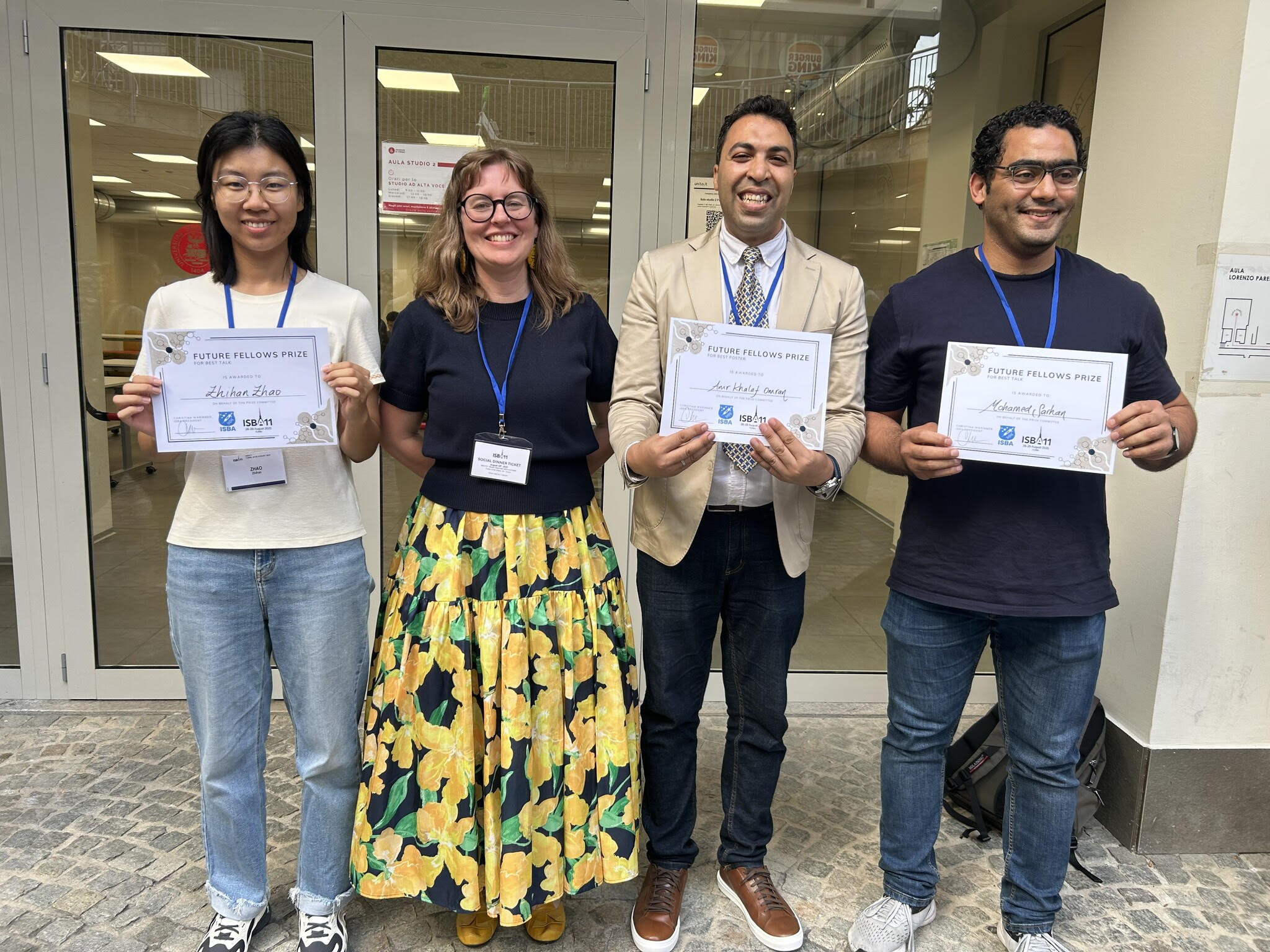 ISBA11 Prize Awardees